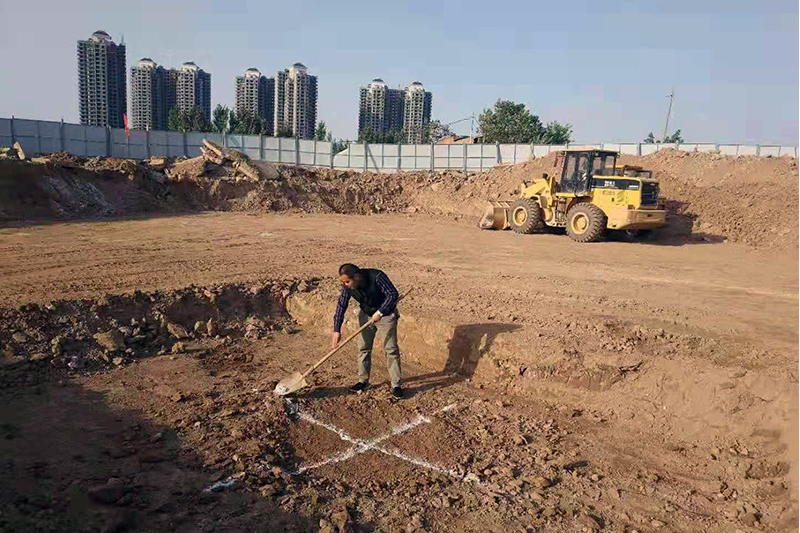 潏河濕地公園子午湖項目地基檢測工程